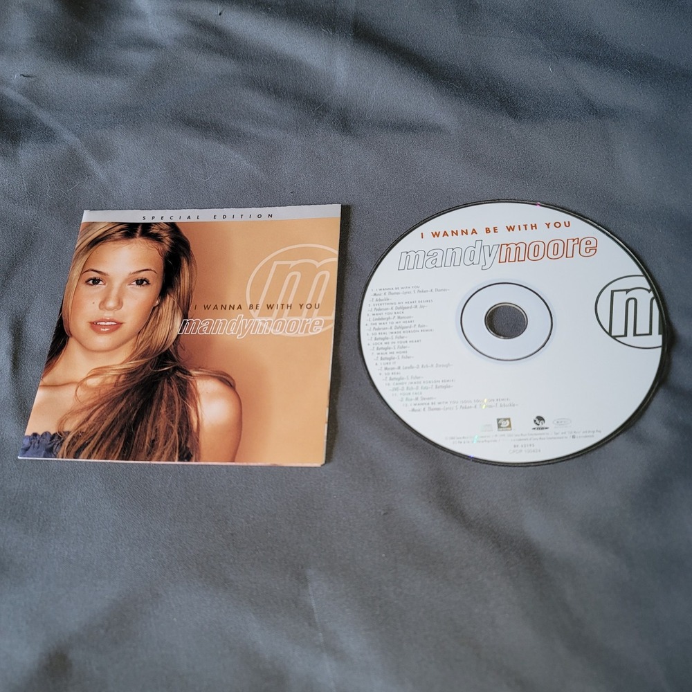 I Wanna Be With You,‎ Special Edition - Audio CD By Mandy Moore  NO CASE
